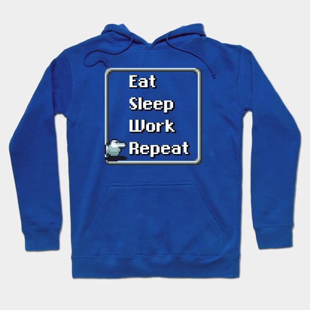 REAL LIFE RPG BATTLE MENU - REPEAT Hoodie by Force Restart